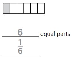 Answer Key for Go Math Grade 3 Chapter 8 Unit Fractions of a Whole Image_1