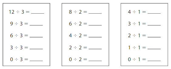 Big Ideas Math Answers Grade 3 Chapter 4 Division Facts and Strategies 4.7 1