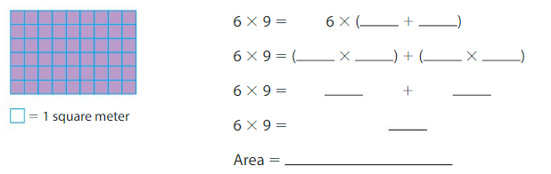 Big Ideas Math Answers Grade 3 Chapter 6 Relate Area to Multiplication 64