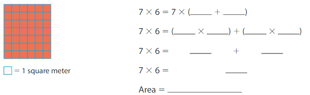 Big Ideas Math Solutions Grade 3 Chapter 6 Relate Area to Multiplication 6.4 5