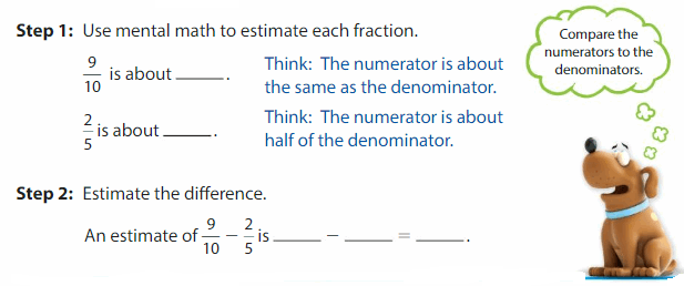 Big Ideas Math Solutions Grade 5 Chapter 8 Add and Subtract Fractions 22