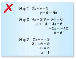 Big Ideas Math Algebra 1 Answers Chapter 5 Solving Systems of Linear Equations 5.2 3