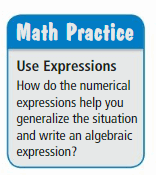 Big Ideas Math Answer Key Grade 6 Chapter 5 Algebraic Expressions and Properties 32.1