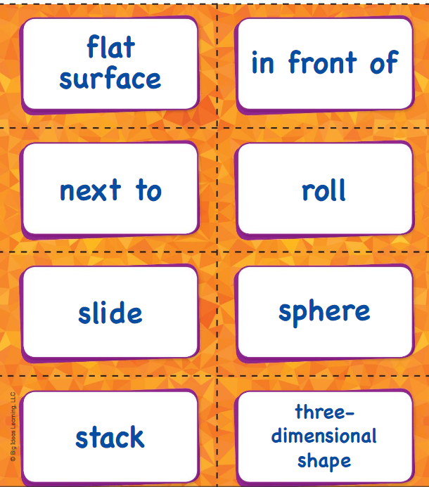 Big Ideas Math Answer Key Grade K Chapter 12 Identify Three-Dimensional Shapes v 6