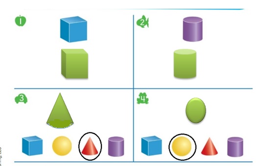 Big-Ideas-Math-Book-Grade-K-Answer-Key-Chapter-12-Identify-Three-Dimensional-Shapes-Build-Three-Dimensional-Shapes-Homework-Practice-12.5-Question-1-4
