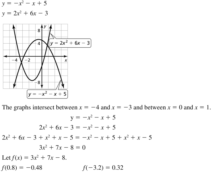 Big Ideas Math Algebra 1 Answer Key Chapter 9 Solving Quadratic Equations 9.6 a 37.1