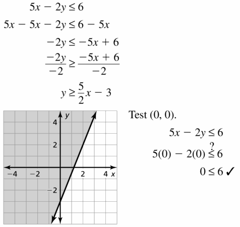 Big Ideas Math Algebra 1 Answers Chapter 5 Solving Systems of Linear Equations 5.6 Question 29
