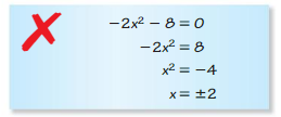 Big Ideas Math Algebra 2 Answer Key Chapter 3 Quadratic Equations and Complex Numbers 3.1 6