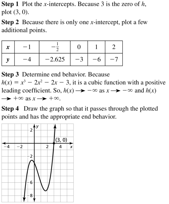Big Ideas Math Algebra 2 Answer Key Chapter 4 Polynomial Functions 4.8 a 13