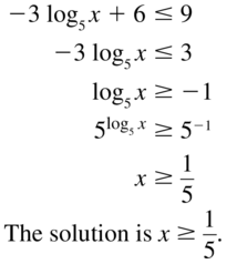 Big Ideas Math Algebra 2 Answer Key Chapter 6 Exponential and Logarithmic Functions 6.6 a 53