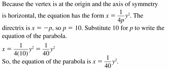 Big Ideas Math Algebra 2 Answers Chapter 2 Quadratic Functions 2.3 Question 31