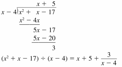 Big Ideas Math Algebra 2 Answers Chapter 4 Polynomial Functions 4.3 Question 5