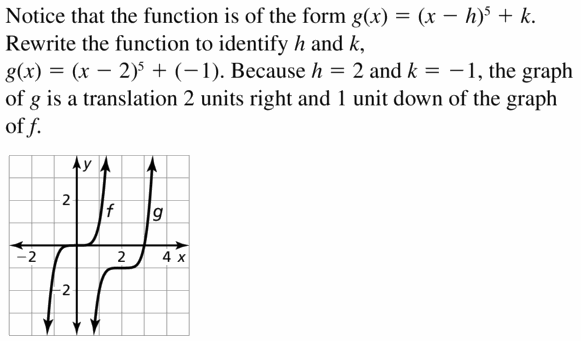 Big Ideas Math Algebra 2 Answers Chapter 4 Polynomial Functions 4.7 Question 5
