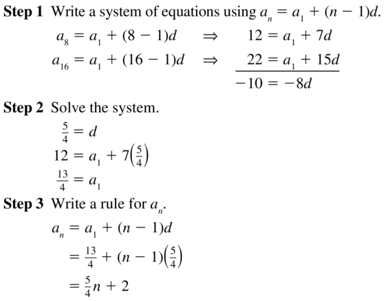 Big Ideas Math Algebra 2 Answers Chapter 8 Sequences and Series 8.2 a 37