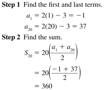 Big Ideas Math Algebra 2 Answers Chapter 8 Sequences and Series 8.2 a 47