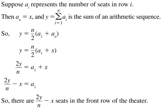 Big Ideas Math Algebra 2 Answers Chapter 8 Sequences and Series 8.2 a 63