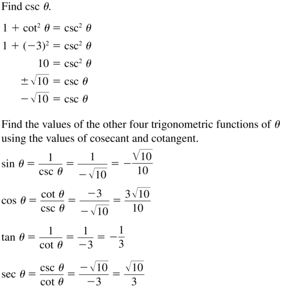 Big Ideas Math Algebra 2 Answers Chapter 9 Trigonometric Ratios and Functions 9.7 a 9