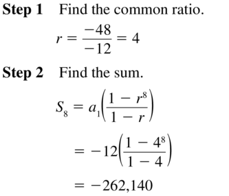 Big Ideas Math Algebra 2 Solutions Chapter 8 Sequences and Series 8.3 a 53