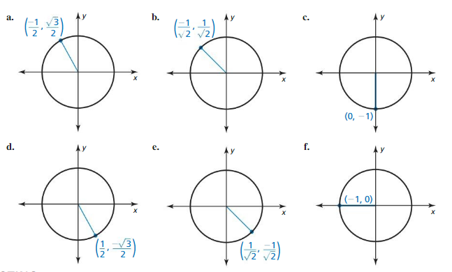 Big Ideas Math Algebra 2 Solutions Chapter 9 Trigonometric Ratios and Functions 9.3 2
