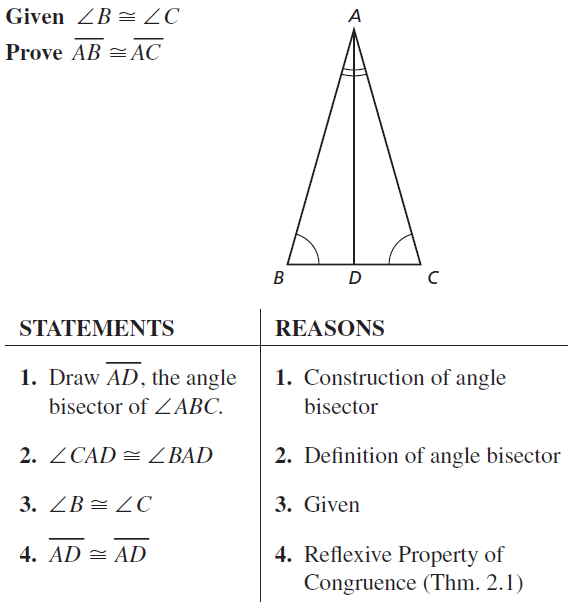 Big Ideas Math Answer Key Geometry Chapter 5 Congruent Triangles 5.6 a 27.1