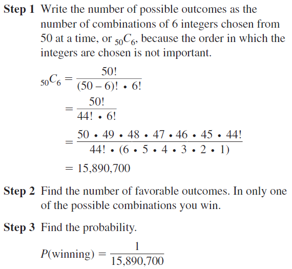 Big Ideas Math Answers Algebra 2 Chapter 10 Probability 10.5 a 49
