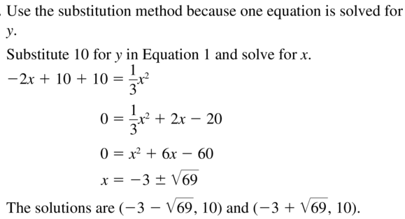 Big Ideas Math Answers Algebra 2 Chapter 3 Quadratic Equations and Complex Numbers 3.5 a 39