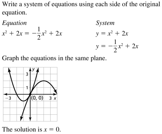 Big Ideas Math Answers Algebra 2 Chapter 3 Quadratic Equations and Complex Numbers 3.5 a 43