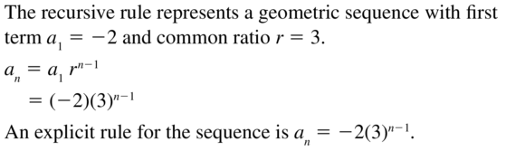 Big Ideas Math Answers Algebra 2 Chapter 8 Sequences and Series 8.5 a 43