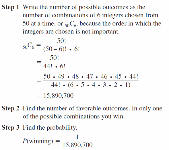 Big Ideas Math Geometry Answers Chapter 12 Probability 12.5 Qu 47