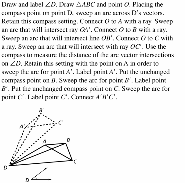 Big Ideas Math Geometry Answers Chapter 4 Transformations 4.3 Question 27
