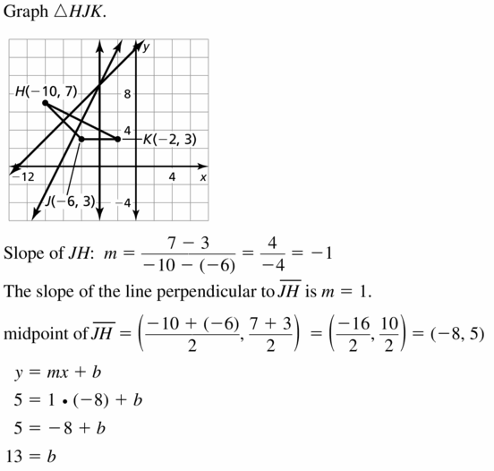 Big Ideas Math Geometry Answers Chapter 6 Relationships Within Triangles 6.2 Question 9.1