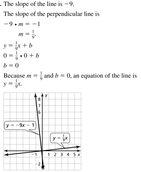 Big Ideas Math Geometry Solutions Chapter 3 Parallel and Perpendicular Lines 3.5 a 17