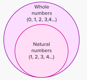 Difference Between Whole Numbers and Natural Numbers