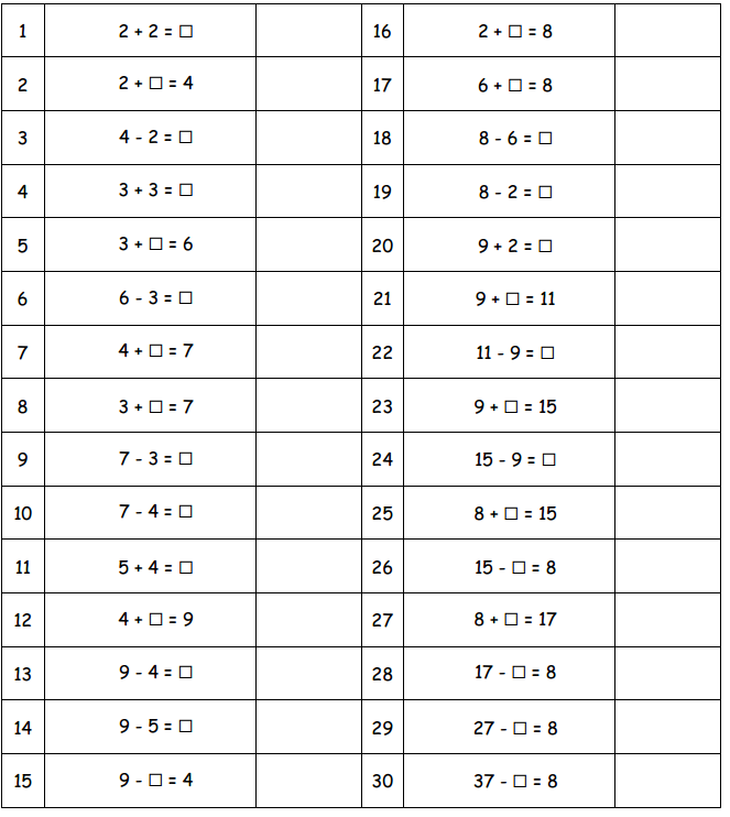 Engage NY Math 1st Grade Module 4 Lesson 22 Sprint Answer Key 1