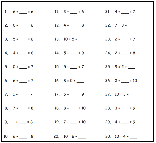 Engage NY Math 1st Grade Module 5 Lesson 3 Sprint Answer Key 2