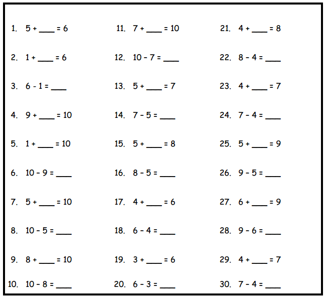 Engage NY Math 1st Grade Module 5 Lesson 3 Sprint Answer Key 3