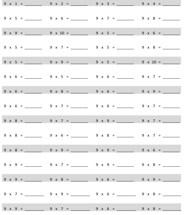 Engage NY Math 3rd Grade Module 7 Lesson 30 Pattern Sheet Answer Key p 1