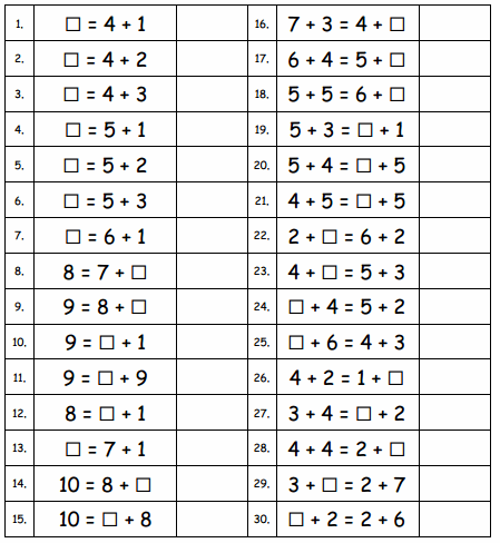 Eureka Math Grade 1 Module 2 Lesson 25 Sprint Answer Key 1