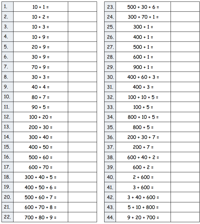 Eureka Math Grade 2 Module 3 Lesson 15 Sprint Answer Key 2