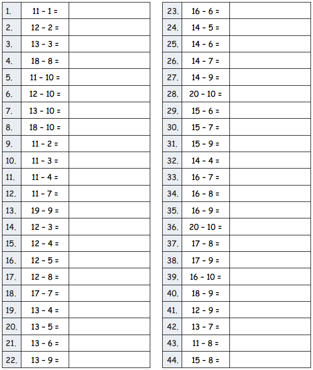 Eureka Math Grade 2 Module 6 Lesson 14 Sprint Answer Key 2