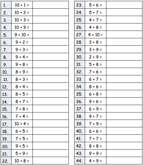 Eureka Math Grade 2 Module 7 Lesson 12 Sprint Answer Key 2