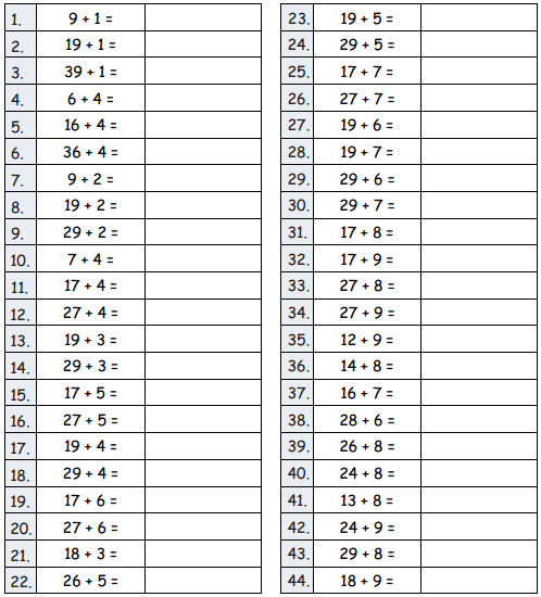 Eureka Math Grade 2 Module 8 Lesson 10 Sprint Answer Key 2