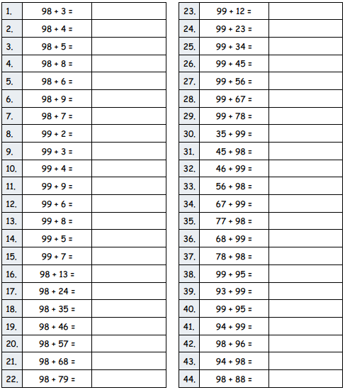 Eureka Math Grade 2 Module 8 Lesson 2 Sprint Answer Key 1