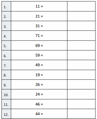 Eureka Math Grade 3 Module 2 Lesson 17 Sprint Answer Key 5