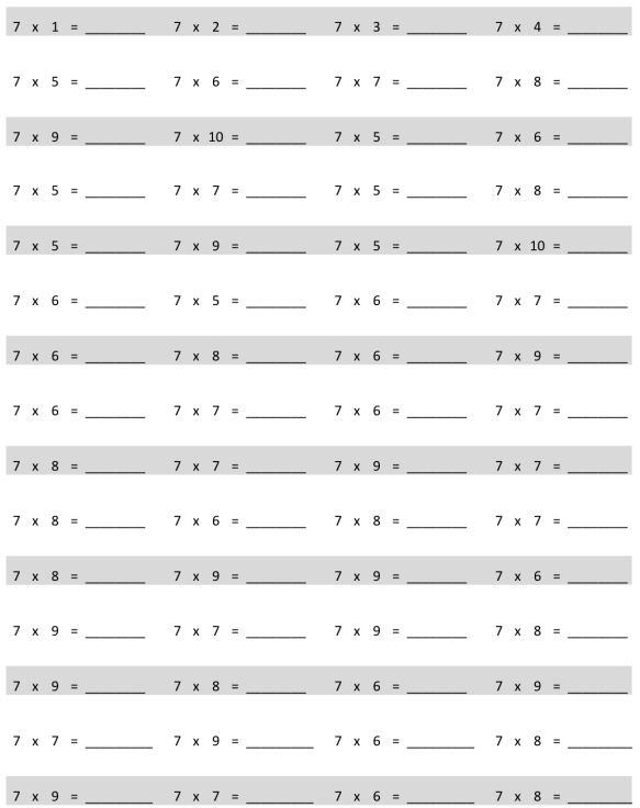 Eureka Math Grade 3 Module 4 Lesson 12 Pattern Sheet Answer Key 1