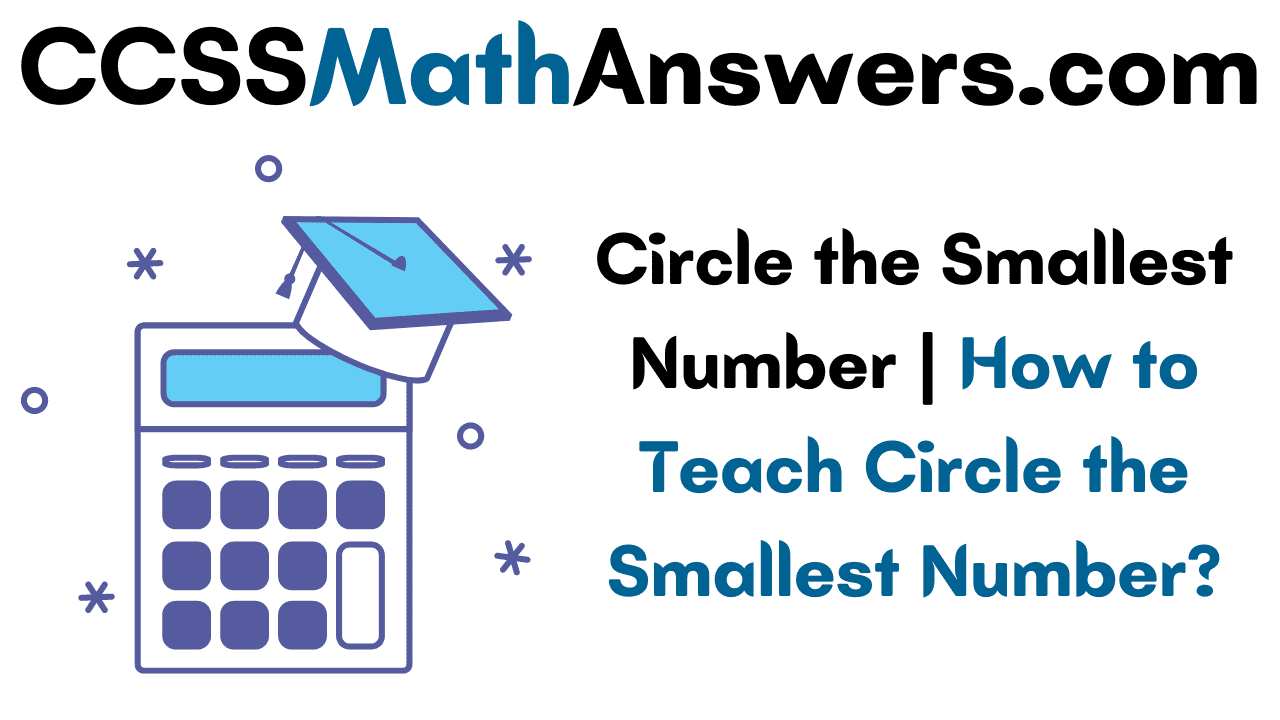 Circle the Smallest Number
