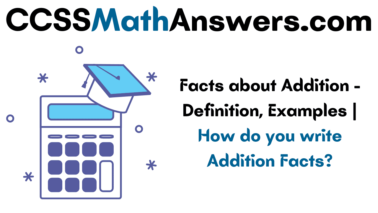 Facts about Addition