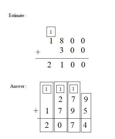 Everyday-Mathematics-4th-Grade-Answer-Key-Unit-1-Place-Value-Multidigit-Addition-and-Subtraction-Everyday-Math-Grade-4-Home-Link-1.7-Answer-Key-U.S.-Traditional-Addition-Question-5