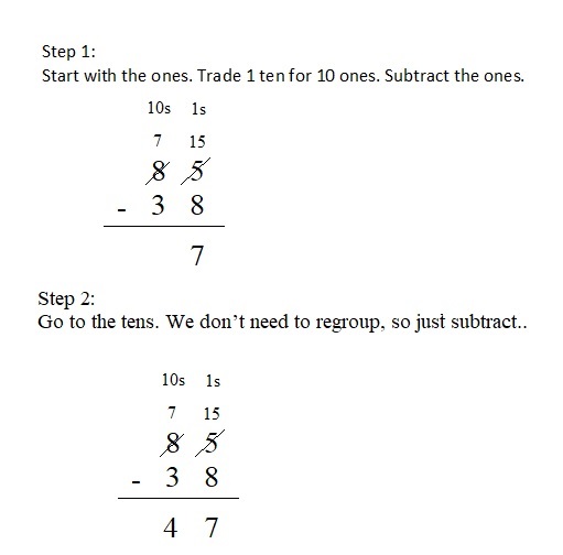 Everyday-Mathematics-4th-Grade-Answer-Key-Unit-1-Place-Value-Multidigit-Addition-and-Subtraction-Everyday-Math-Grade-4-Home-Link-1.9-Answer-Key-U.S.-Traditional-Subtraction-Question-1