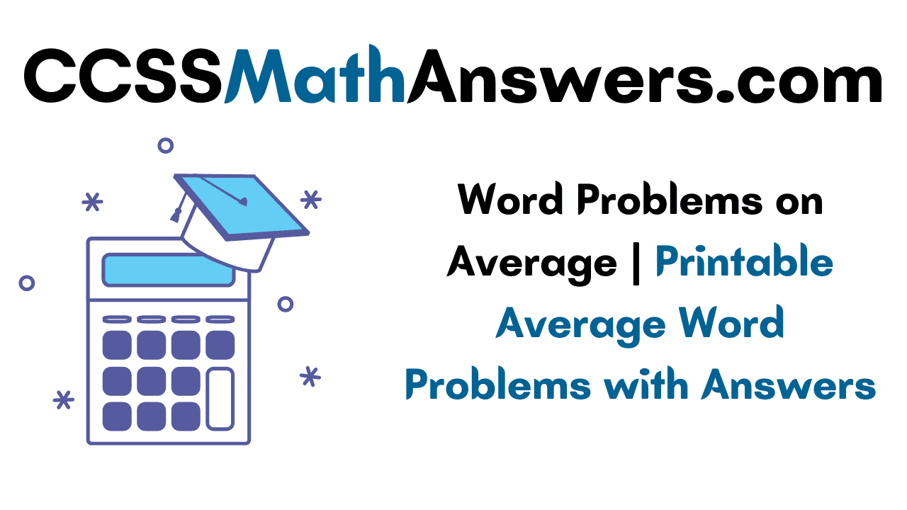 Word Problems on Average